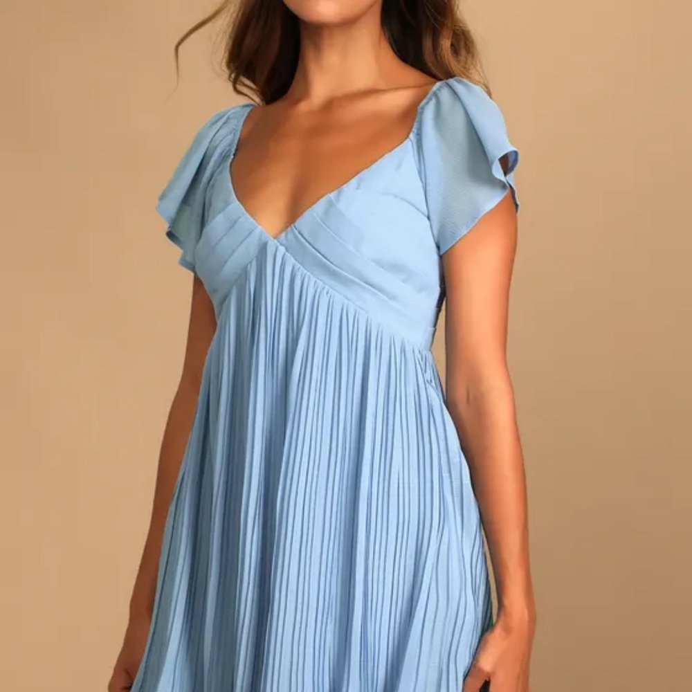 Lulus Elegant Blue Women's Dress